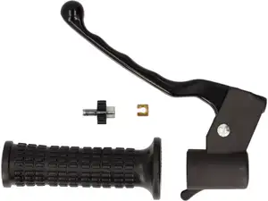 Domino Bremsgriff-Set links Alu schwarz | Piaggio Ciao PX, SI Domino Bremsgriff-Set links Alu schwarz | Piaggio Ciao PX, SI