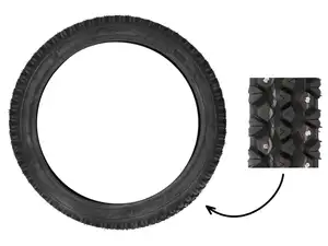 VeeRubber 2.25 x 17" tires VRM325 (V325) Spikes VeeRubber 2.25 x 17" tires VRM325 (V325) Spikes