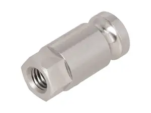 66HEROES Aufnahmezapfen M8 Nummernschildhalter seitlich Inox 66HEROES Aufnahmezapfen M8 Nummernschildhalter seitlich Inox
