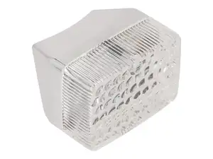 Rücklicht Chrom - weiss Rücklicht Chrom - weiss