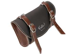 Satteltasche «Classic» schwarz / dunkelbraun Satteltasche «Classic» schwarz / dunkelbraun