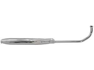 Auspuff 22 mm gerader Auslass Chrom | Tomos Auspuff 22 mm gerader Auslass Chrom | Tomos