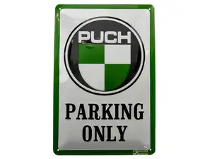 Nostalgic Art Blechschild «Puch Parking Only» 20 x 30 cm Nostalgic Art Blechschild «Puch Parking Only» 20 x 30 cm