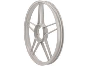 FastArrow Felge 17" Guss grau (5 Doppel-Speichen) Grimeca Nachbau | Puch FastArrow Felge 17" Guss grau (5 Doppel-Speichen) Grimeca Nachbau | Puch