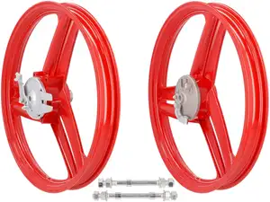 Felgensatz 17" Guss rot (3/6 Speichen) | Peugeot 103 Felgensatz 17" Guss rot (3/6 Speichen) | Peugeot 103