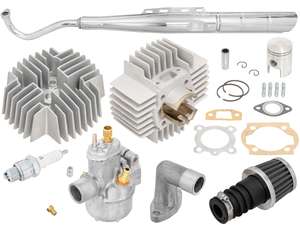 Airsal Tuning-Set 38 mm (Budget) | Puch E50, ZA50 Airsal Tuning-Set 38 mm (Budget) | Puch E50, ZA50