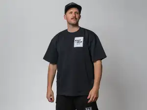 KULTWEAR "Tagger" Oversized T-Shirt, Black KULTWEAR "Tagger" Oversized T-Shirt, Black