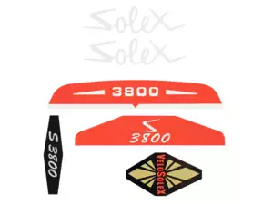 Klebersatz Solex 3800 Klebersatz Solex 3800