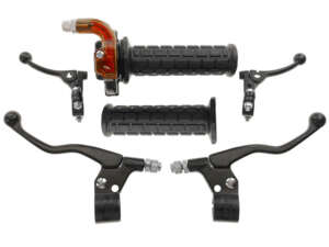 Lusito handle set automatic aluminum black (short gas) Lusito handle set automatic aluminum black (short gas)