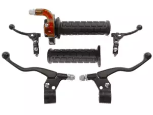 Lusito handle set automatic aluminum black (short gas) Lusito handle set automatic aluminum black (short gas)