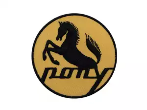 mk-Merch Aufnäher «Pony» Ø 60 mm mk-Merch Aufnäher «Pony» Ø 60 mm