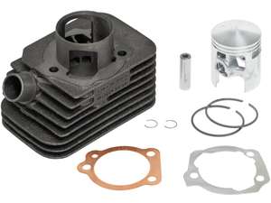 Malossi 43 mm Zylinderkit 12 mm KoBo neue Ausf. | Piaggio Ciao, SI, Boxer, Bravo Malossi 43 mm Zylinderkit 12 mm KoBo neue Ausf. | Piaggio Ciao, SI, Boxer, Bravo