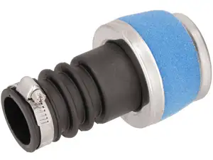 Pilzluftfilter Schaumstoff blau 28 - 32 mm Pilzluftfilter Schaumstoff blau 28 - 32 mm