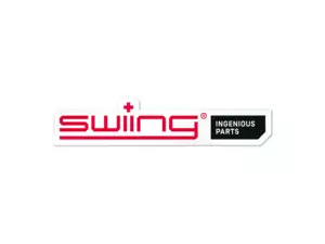 Aufkleber «swiing® ingenious parts» 90 x 19 mm Aufkleber «swiing® ingenious parts» 90 x 19 mm
