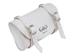 Saddlebag "Classic" white Saddlebag "Classic" white