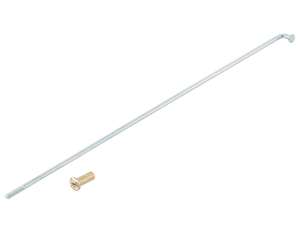 GPO 19" Speiche einzeln inkl. Nippel (2.9 x 212 mm) Stahl verzinkt GPO 19" Speiche einzeln inkl. Nippel (2.9 x 212 mm) Stahl verzinkt