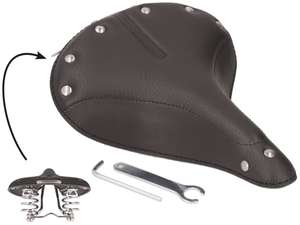 66HEROES Saddle leather barrel springs black 66HEROES Saddle leather barrel springs black