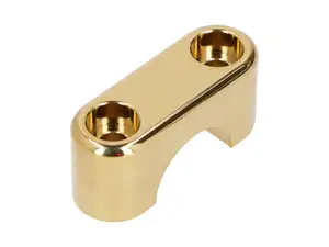 GPO Klemmbrücke EBR Guss-Gabelplatte gold GPO Klemmbrücke EBR Guss-Gabelplatte gold