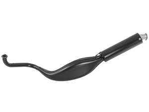 TECNO Auspuff «flat belly» schwarz | Puch Maxi TECNO Auspuff «flat belly» schwarz | Puch Maxi