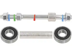 swiing® revival Radachse-Set LELEU Radnabe Gussrad hinten | Puch swiing® revival Radachse-Set LELEU Radnabe Gussrad hinten | Puch