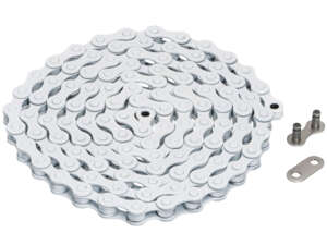 KMC pedal chain white KMC pedal chain white