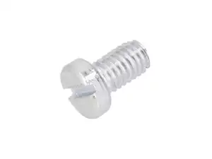 Schraube M6x10 Zylinderkopf Schlitz verzinkt Schraube M6x10 Zylinderkopf Schlitz verzinkt