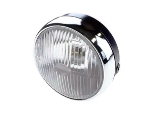 GUIA Scheinwerfer rund Ø 14 cm Chrom / schwarz GUIA Scheinwerfer rund Ø 14 cm Chrom / schwarz