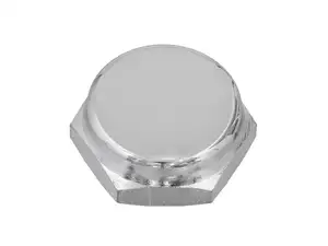 Gabelschaftmutter M26x1 geschlossen Gabelplatte Chrom | Tomos Gabelschaftmutter M26x1 geschlossen Gabelplatte Chrom | Tomos