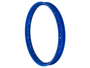 Felgenring 1.40 x 17" (49 mm) Alu blau eloxiert Felgenring 1.40 x 17" (49 mm) Alu blau eloxiert