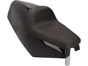 Sattelschale Polyester Racing schwarz Sattelschale Polyester Racing schwarz