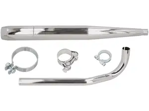 Auspuff-Set «Tuning» Ø 28 / 70 mm Chrom | Sachs 503 2AL/2BL Auspuff-Set «Tuning» Ø 28 / 70 mm Chrom | Sachs 503 2AL/2BL