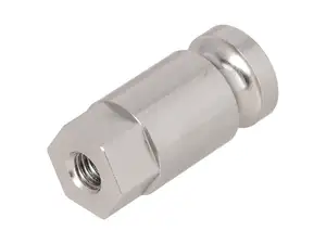 66HEROES Aufnahmezapfen M6 Nummernschildhalter seitlich Inox 66HEROES Aufnahmezapfen M6 Nummernschildhalter seitlich Inox