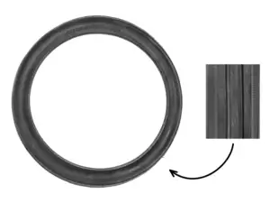 Fortune 2.00 x 16" Reifen CH06 4.P.R. Reibrollen | Solex Fortune 2.00 x 16" Reifen CH06 4.P.R. Reibrollen | Solex