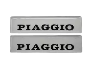 Aufkleber Tank «PIAGGIO» 3D Silikon 115 x 27 mm | Piaggio Ciao, SI, Bravo Aufkleber Tank «PIAGGIO» 3D Silikon 115 x 27 mm | Piaggio Ciao, SI, Bravo