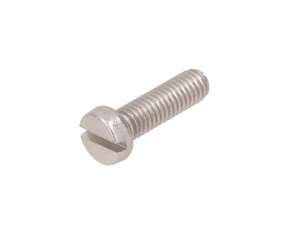 Schraube M6x20 Zylinderkopf Schlitz Inox Schraube M6x20 Zylinderkopf Schlitz Inox