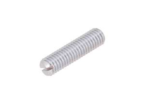 Normio Gewindestift M8x30 Schlitz Kegelkuppe verzinkt Normio Gewindestift M8x30 Schlitz Kegelkuppe verzinkt
