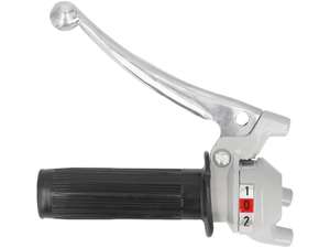 Shift lever 2-speed (Magura replica) gray / black Shift lever 2-speed (Magura replica) gray / black