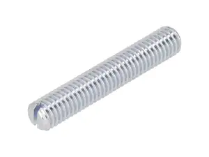 Grub screw M8x45 slotted tapered dome galvanized Grub screw M8x45 slotted tapered dome galvanized