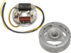 GPO Zündung-Set 90 mm Unterbrecher rechtsdrehend 6V GPO Zündung-Set 90 mm Unterbrecher rechtsdrehend 6V