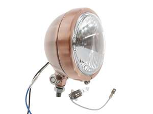 Louisiana" copper headlights Louisiana" copper headlights