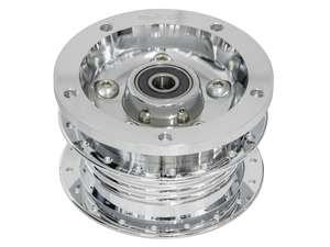 swiing® ingenious Radnabe Speichenfelge mit Scheibenbremse Chrom swiing® ingenious Radnabe Speichenfelge mit Scheibenbremse Chrom