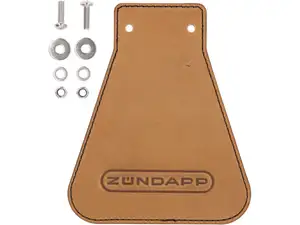 66HEROES Spritzschutzlappen «Zündapp» schmal Leder 66HEROES Spritzschutzlappen «Zündapp» schmal Leder