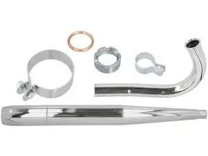 Cigar Exhaust System (Ø 32 / 70 mm) Chrome | Sachs 50/2 Cigar Exhaust System (Ø 32 / 70 mm) Chrome | Sachs 50/2